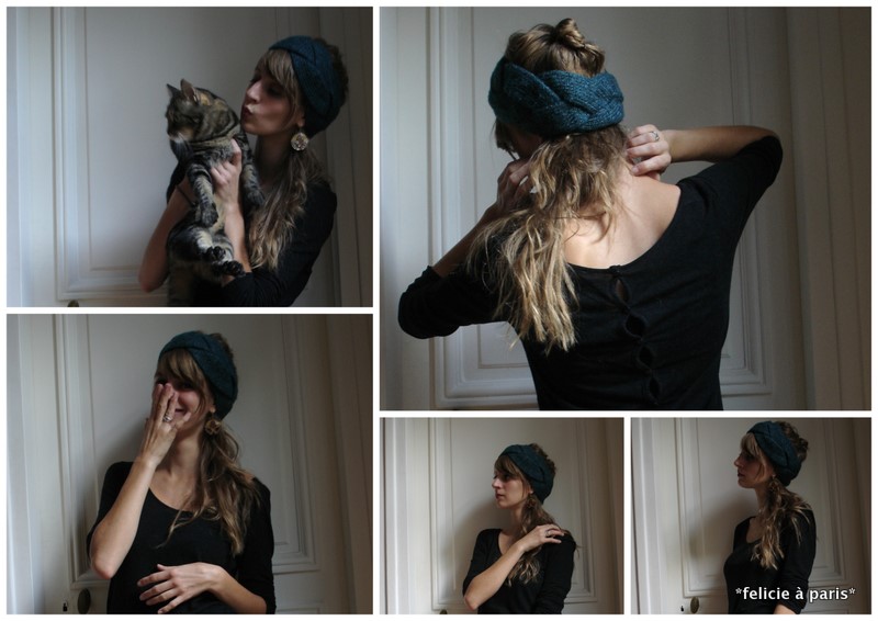 comment tricoter un turban en laine