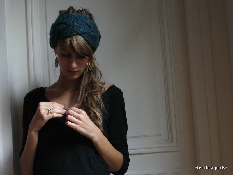 comment tricoter un turban en laine